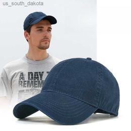 Ball Caps 2023 High Quality Soft Cotton Blank Golf Hat Ladies Solid Colour Sun Cap Men Plus Size Snapback Baseball Cap 55-60cm 60-65cm L230523