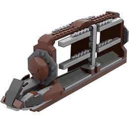 Blocks Buildmoc Space Wars Battleship Droid Platoon Attack-Craft Building Blocks Toys for Children Space Battle Droids Transport Bricks 230523