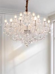 American K9 Crystal Chandeliers European Luxury Chandelier Lighting Fixture Classic Home Bedroom Living Dining Room Restaurant Hall Lobby Luminarias Lamparas