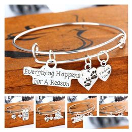 Charm Bracelets Retro Engraved Peach Heart Bracelet Mother Daughter Gift Foreign Trade Ce Gsfb170 Mix Order 20 Pieces A Lot Drop Del Dhxsf