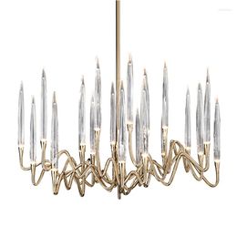 Pendant Lamps 2023 Modern Luxury Led Chandelier Wedding Decoration Tree Branch Lamp For Dining Room Bedroom Po