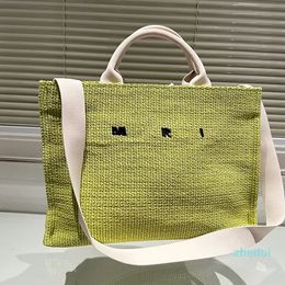Topstitched Big-capacity Shopping Bag Luxury tote bags Designer Women Handbag Messenger Wallet Large Capacity Travel Woven Totes Bag cross body shoulder bag