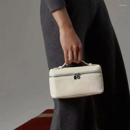 Evening Bags 2023 Women Quiet Luxury Designer Handbag Street Fashion Genuine Leather Girls L19 Pouch Bag Female Crossbody Box