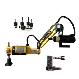 M3-M16-M36 CNC Electric Tapping Machine Servo Motor Electric Tapper Drilling With Chucks Easy Arm Power Threading Machine