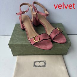 Hottest Heels With Dustbag Women shoes Designer Sandals Quality Sandals Heel height and Sandal Flat shoe Slides Slippers by brand 05