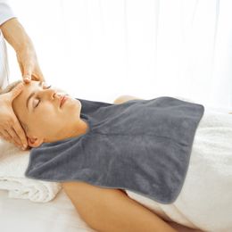 Personalized U Shape Microfiber Esthetician Salon Spa Massage Face Neck Cosmetic Towel Warmer For Spa 3 pcs