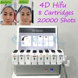 1-12 Lines 3D 4D HIFU Beauty Machine for Face Lifting Skin Tightening Body Slimming High Intensity Focused Ultrasound