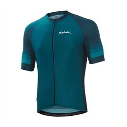 Spiukful Summer Men Short Seve Masculino Bike Jersey Maillot Clothing Rode Ciclismo Hombre Breathab Bicyc MTB Bike Top AA230524