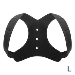 Back Support Shoulder Home Adjustable Health Care Unisex Lumbar Magic Sticker Posture Corrector Workplace Breathable Brace Belt