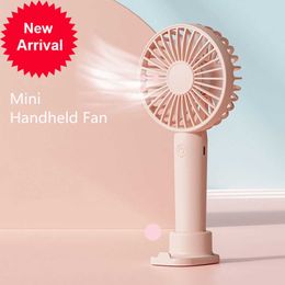 New 2023 New Portable Fan 2000mAh Rechargeable Handheld Fan Mini Usb Fan for Camping Mini Portable Air Conditioner Air Cooler