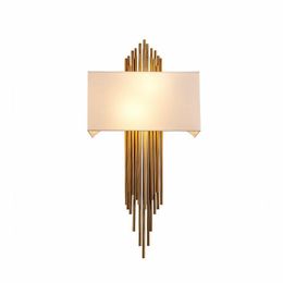 Wall Lamps The Nordic Modern Gold Lamp Living Room Bedroom Bathroom Led Sconces Luxury Lights Decor Indoor Home Lighting Fixture