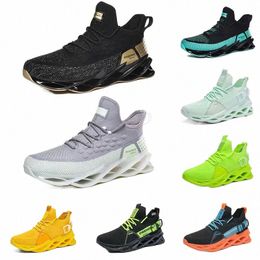 men running shoes breathable trainers wolf grey Tour yellow teal triple black Khaki green Light Brown Bronze mens outdoor sports sneakers six U4fm#