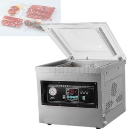 Automatic Desktop Vacuum sealer food vacuum packaging machine vacuum packager wet and dry dual-use vacuum machine1000W