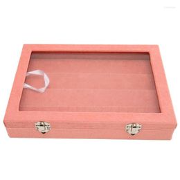 Jewelry Pouches Medal Display Case Frame Pin Dustproof Clear For Pins