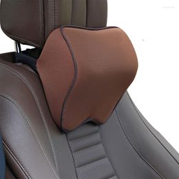 Car Seat Covers Memory Foam Neck Head Pillow Soft Headrest Driving Comfortable Pain Relieve