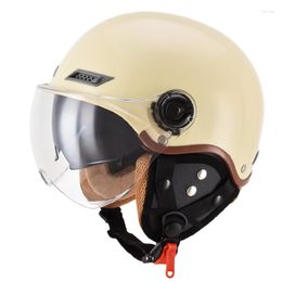 Motorcycle Helmets Off-road Helmet Safety Scooter Engine Modulable Casco De Seguridad Half Open Face Retro