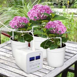 Watering Equipments Intelligent Timing Machine Dual-screen Digital Display Drip Irrigation System Garden Potted Automatic Device