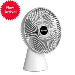 New TINTIN LIFE USB Desk Fan 90 Rotation Adjustment Portable Cooling Fan Ultra Quiet Powerful Mini Table Fans For Home Office