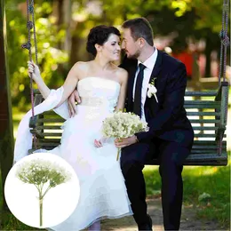 Decorative Flowers Artificial Bouquet Fake Flower Plastic Bridal Wedding Table Centerpiece