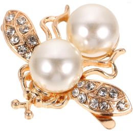 Decorative Flowers Rhinestone Shoe Clip Wedding Pearl Bee Decoration Bridal Buckle