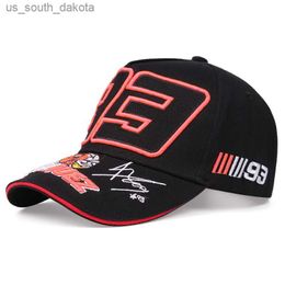 Ball Caps 2022 Moto GP Men's Hat Cotton Racing Hat Motorcycle Baseball Cap Car Sun Snapback Black Hats Outdoor Cycling Hat L230523