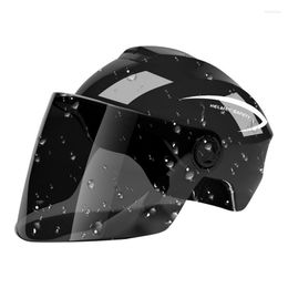 Motorcycle Helmets Helmet Open Face Scooter Motorbike Breathable Safety For Men Women Four Seasons Wear