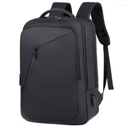 Backpack Business Backpacks For Men Design 15.6' Laptop Ultra-large Capacity High Quality Ruckrack Male Elegant Black