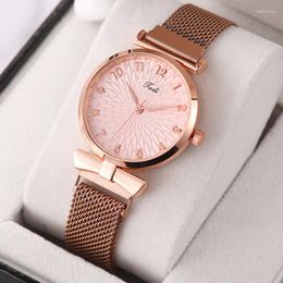 Wristwatches Personality Stainless Steel Strap Simple Wrist Watch Jewelry