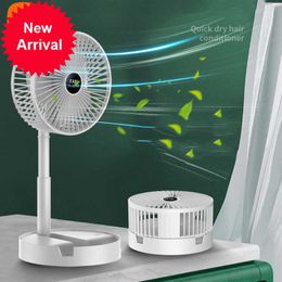 New Xiaomi Desktop Foldable Retractable Small Fan Mini Portable Charging USB Home Low Noise High Duration Standby Mini Electric Fan