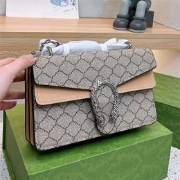 Hot Designer Bag Fashion Handbag Women Purse Classic Crossbody Printing Letter Shoulder Bag Luxury Hand Bags Brand Messenger Chain Handbags Wallet Size 29cm 25cm