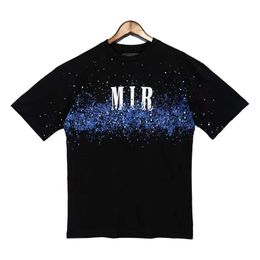 23mens t shirt designer t shirt mens tees pure cotton breathable retro versatile style novel letter printing trend new couple's same clothing