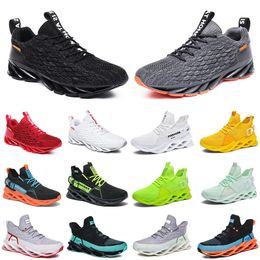 2023 Männer Freizeitschuhe Schwarz Rot Weiß Gelb Teal Grün Herren Laufschuhe Trainer Sport Turnschuhe