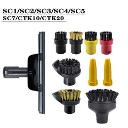 Cleaning Brushes For Karcher Steam Vacuum cleaner SC2 SC3 SC7 CTK10 accessories Powerful nozzle Cleaning brush head Mirror fool brush spare parts G230523