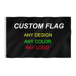 Banner Flags zwjflagshow Custom Printed Flag Polyester Shaft Cover Brass Grommets indoor Outdoor Advertising Banner Decoration Party Sport G230524