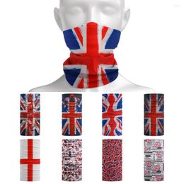 Scarves UK Flag Neck Gaiter United Kingdom National Day Outdoor Bandana Unisex UV Protection Face Mask Britain Balaclava Cycling Scarf