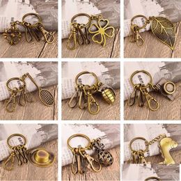 Key Rings Ship Exquisite Mini Bronze Pendants Keychain Pendant R031 Mix Order 20 Pieces A Lot Keychains Drop Delivery Jewelry Dhcdu
