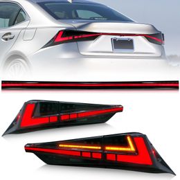 For Lexus IS250 IS300 IS350 ISF 2013-20 17 LED Auto Through Taillight Assembly Light Bar Work Lamp Accessories