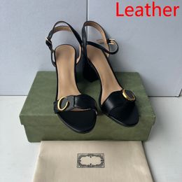 Hottest Heels With Dustbag Women shoes Designer Sandals Quality Sandals Heel height and Sandal Flat shoe Slides Slippers by brand 02