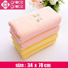 Pure Cotton Towel Travel Movement Luxury High Quality Absorbent Embroidered Towels Quick-Dry Thicken Soft Face Towels Absorbent