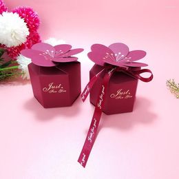 Gift Wrap Chocolate Petal Carton Rose Paper Box Wedding Card Decoration Packaging Party Supplies