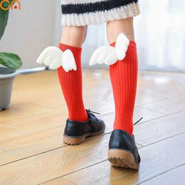 Boys and Girls Baby Fashion Creativity 3D Stereoscopic Vision Wing Cotton Socks Autumn 1-10T Children's Gift CN G220524