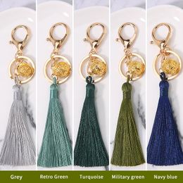 Keychains Dao Zu Shi Keychain Wei Wuxian Clear Heart Bell Cosplay Xuanyu Costume Anime Grandmaster Of Demonic Tassel Key Chain