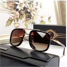 Designer a dita Sunglasses for women Golden Titanium Square Plank TOP high quality AAAAA brand round spectacles luxury eye glasses frame