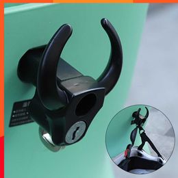 New Creative Cow Anti-theft Helmet Lock Handlebar Mount Motorcycle Electric Motorbike Universal Security Metal Lock with Keys Set