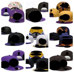 Mens Canvas embroid casquette Los Angeles's''Lakers''baseball cap Unisex hat cotton fashion women mens designer hat Adjustable Dome cotton