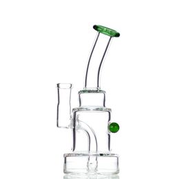 New Mini 6.5 Inch Glass Water Bongs for Hookah Dab Oil Rigs Smoking Accessories