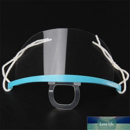 Disposable Transparent Masks Anti Catering Food Hotel Plastic Party Mask Health Care Kitchen Restaurant Tools Wholesale