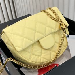 Designer bag Crossbody Purse Shoulder Half moon Bags Leather Women Wallet Classic Luxury Handbag Chain bags Flap Sofe