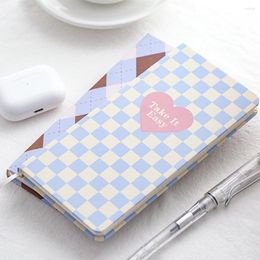 Journal Planner Portable Pocket Notebook Creative Double Sided Writable Material Book For Children Girls Stationery Gift