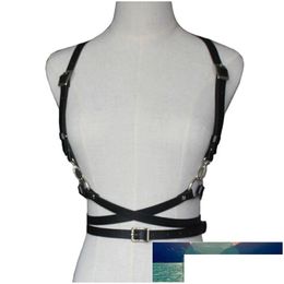 Other Fashion Accessories Women Y Harajuku Oring Garters Faux Leather Body Bondage Cage Scpting Harness Waist Belt Straps Su Dhgarden Dh5Hu